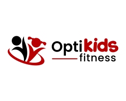 Logo with kids at the front and message